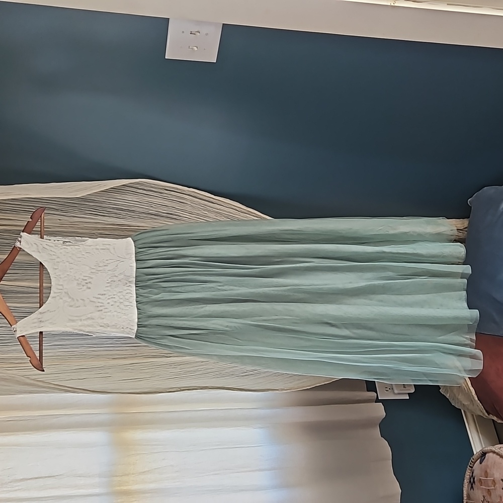 2Bunnies Sage Green Maxi Dress